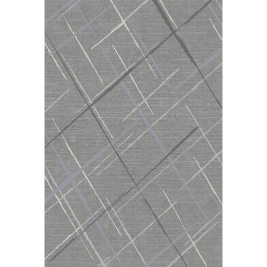 TTelephant Machine Washable Area Rug - Leo Dark Gray