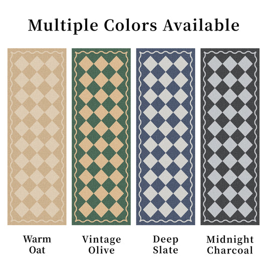 T31 Modern Farmhouse Diamond Design - Scalloped Border