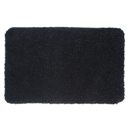 TTelephant Microfiber Shaggy Shiny Bathroom Rug